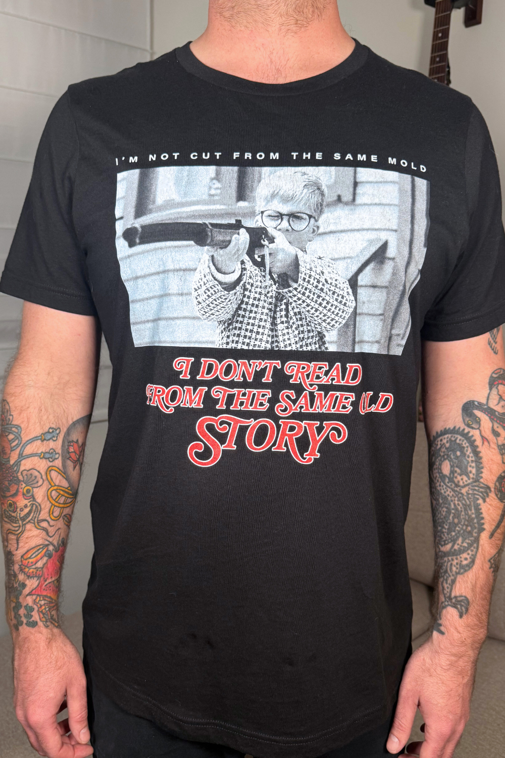 Same Old Christmas Story Punk T-Shirt | Pop Culture Band Tee