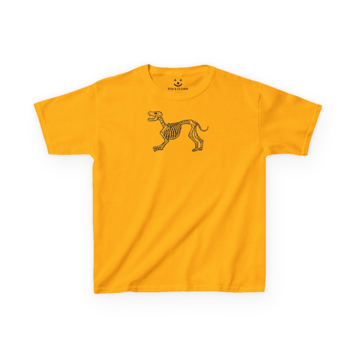 Dog Skeleton | Y2K Fit Baby Tee
