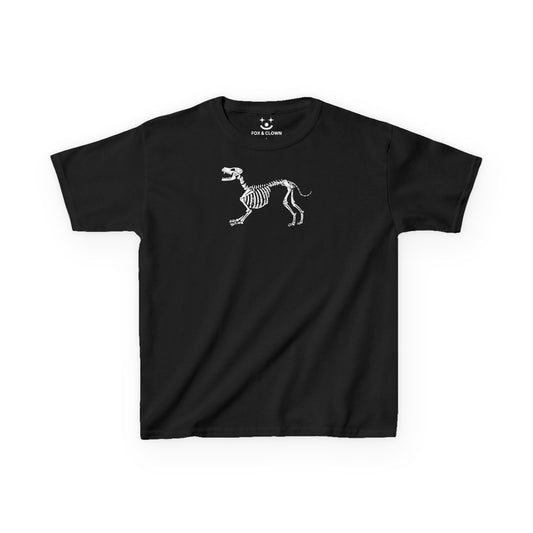 Dog Skeleton | Y2K Fit Baby Tee