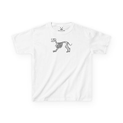 Dog Skeleton | Y2K Fit Baby Tee
