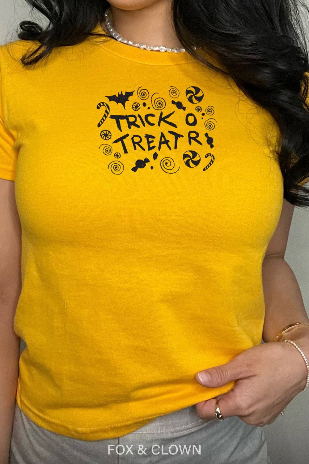 Trick or Treat | Halloween Baby Tee