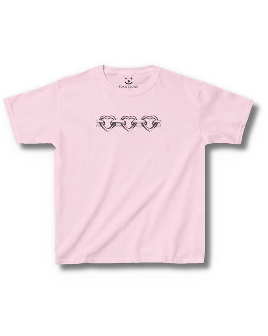Heart Chain | Baby Tee
