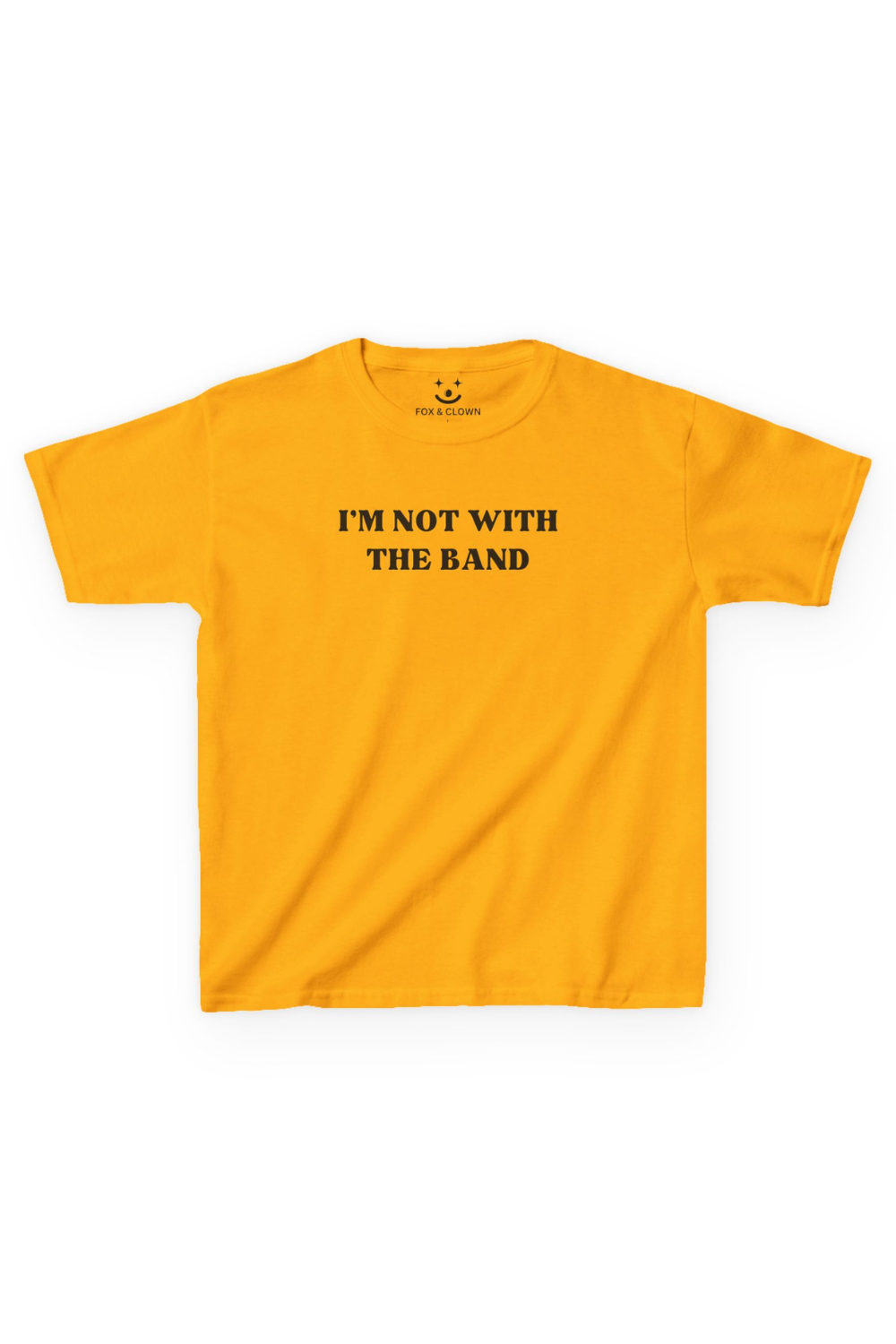 I'm Not With The Band Tee | Y2K Funny Band Tee Concert Top