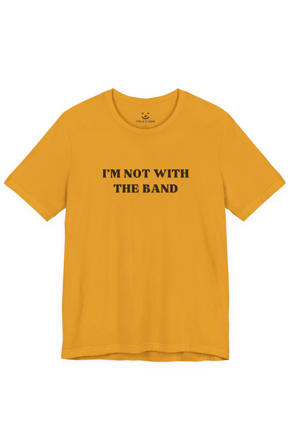 I'm Not With The Band Tee | Funny Band T-shirt