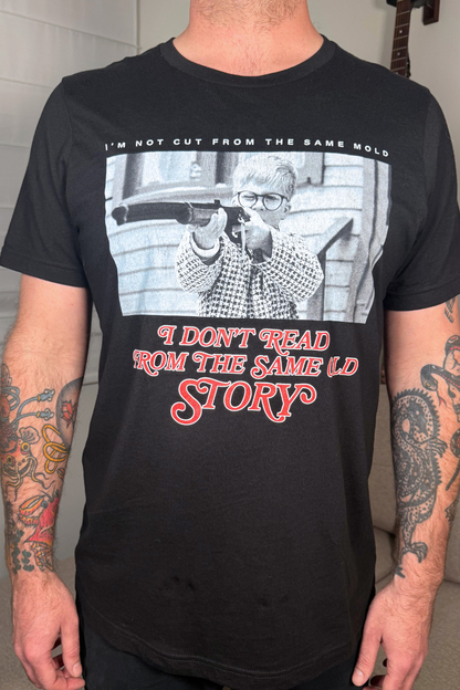 Same Old Christmas Story Punk T-Shirt | Pop Culture Band Tee
