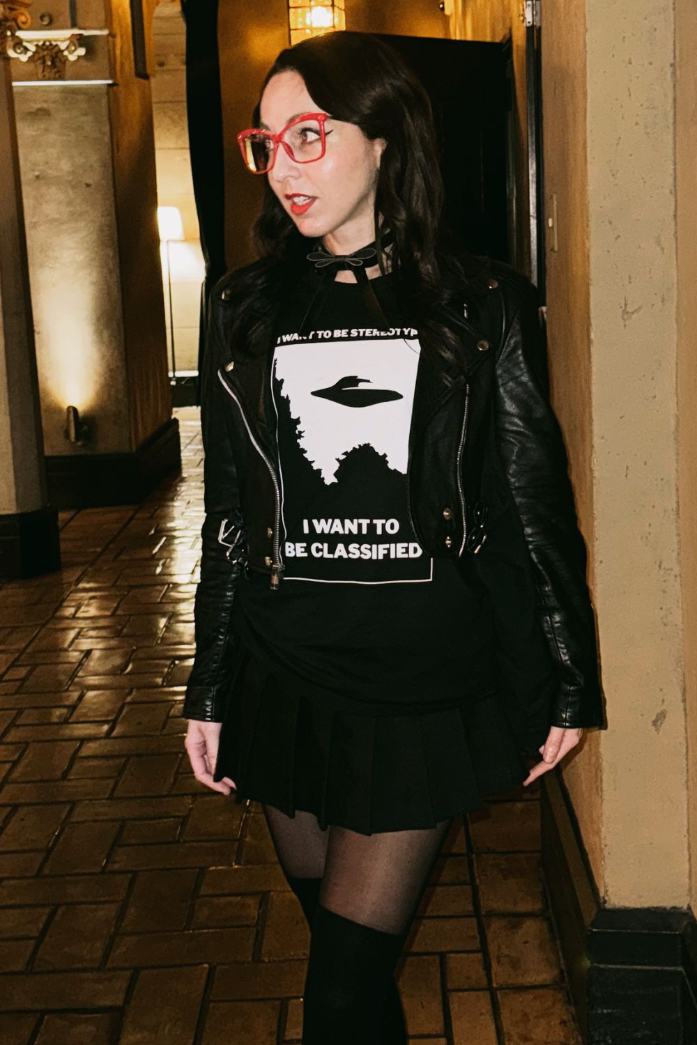 Suburban Drone Punk Sci-Fi Graphic Tee