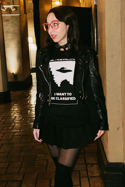 Suburban Drone Punk Sci-Fi Graphic Tee