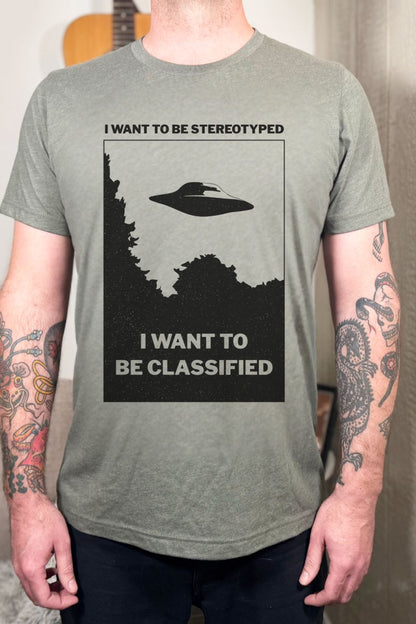 Suburban Drone Punk Sci-Fi Graphic Tee