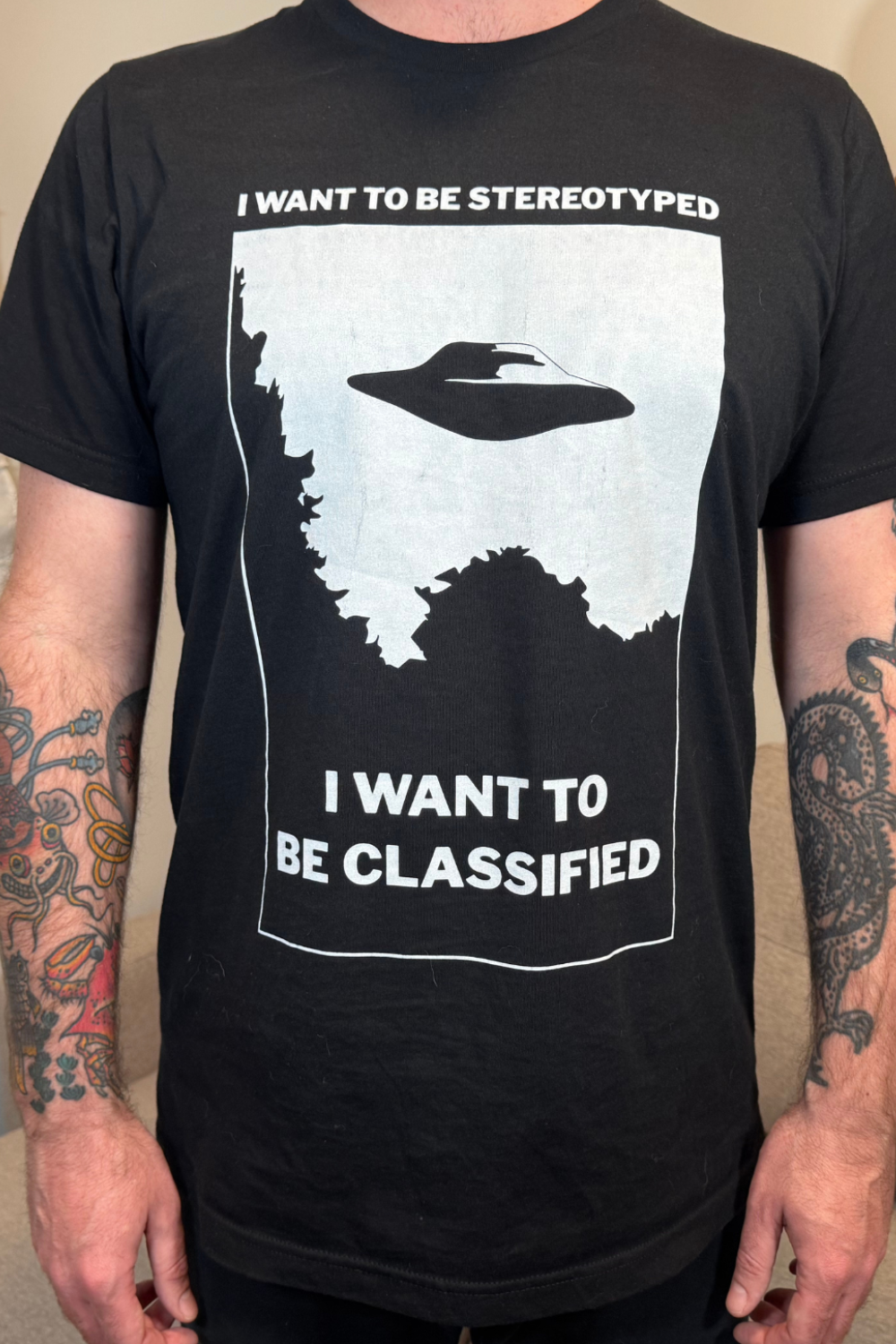 Suburban Drone Punk Graphic Tee | Descendents X-Files Shirt | Vintage Band Tee