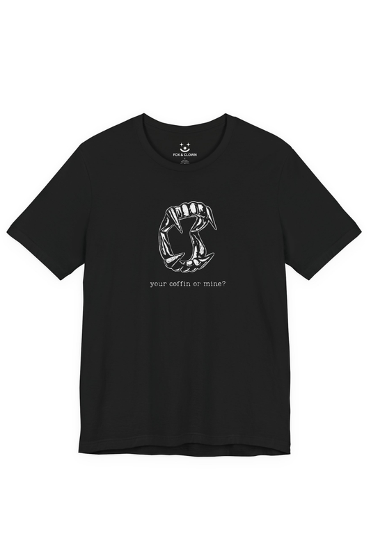 Your Coffin Or Mine | Goth Oversized Band Tee